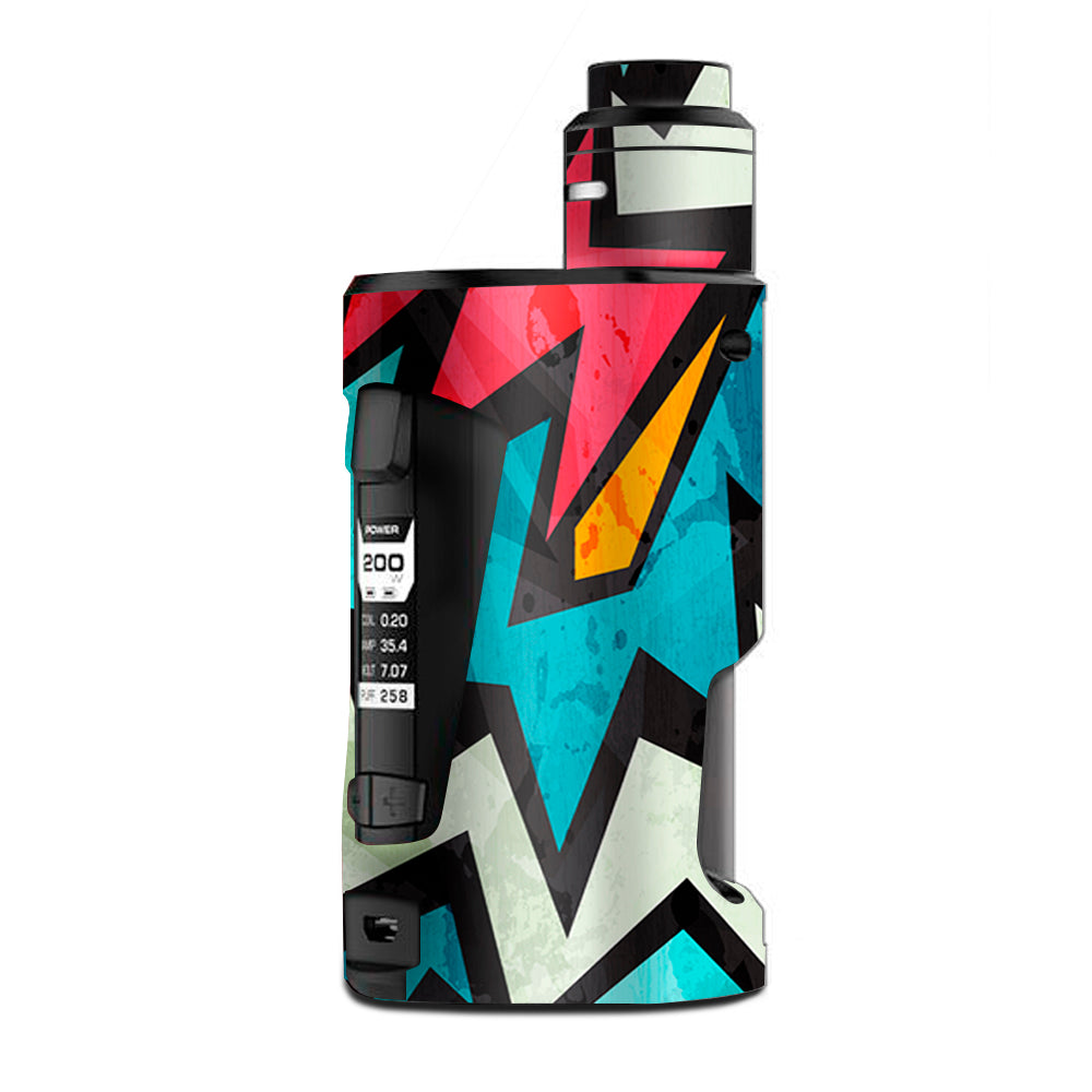  Pop Art Design G Box Squonk Geek Vape Skin