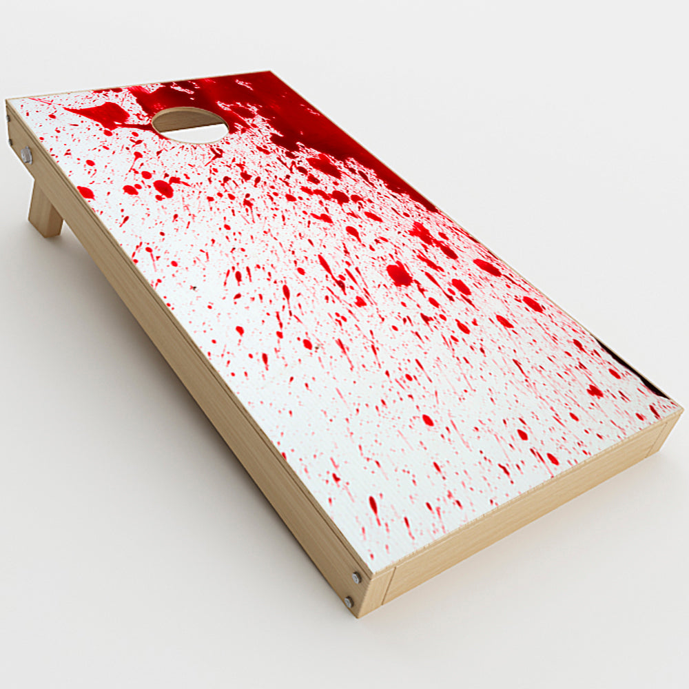  Blood Splatter Dexter  Cornhole Game Board (2 pcs.) Skin
