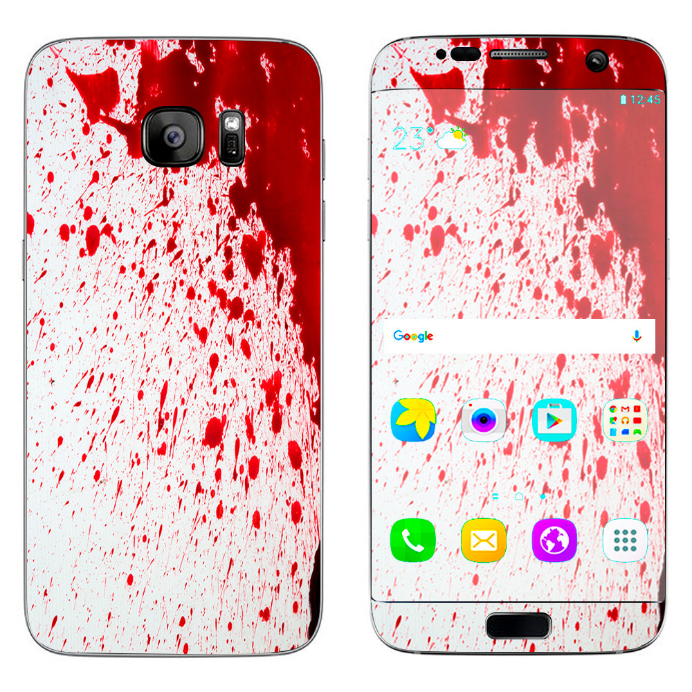 Blood Splatter Dexter Samsung Galaxy S7 Edge Skin