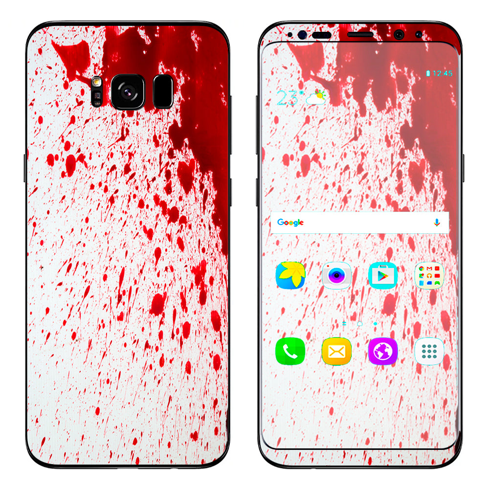  Blood Splatter Dexter Samsung Galaxy S8 Plus Skin
