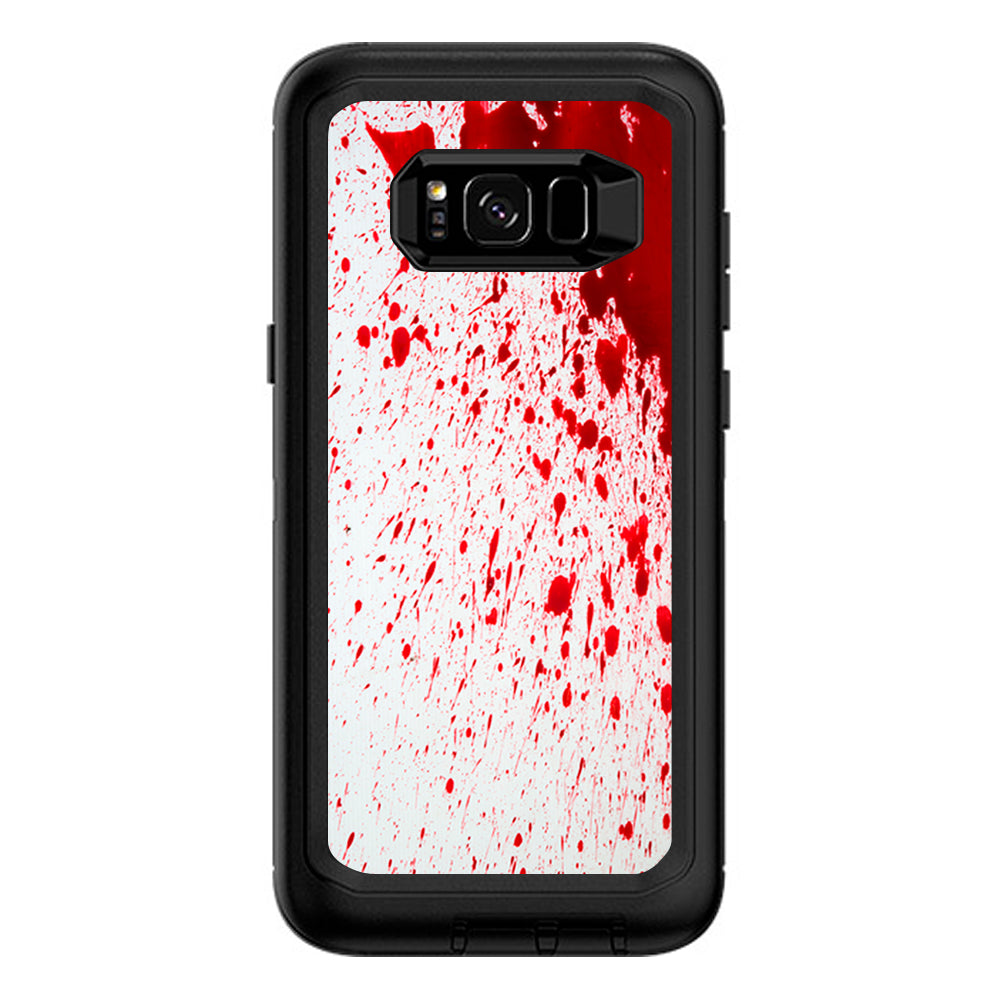  Blood Splatter Dexter Otterbox Defender Samsung Galaxy S8 Plus Skin