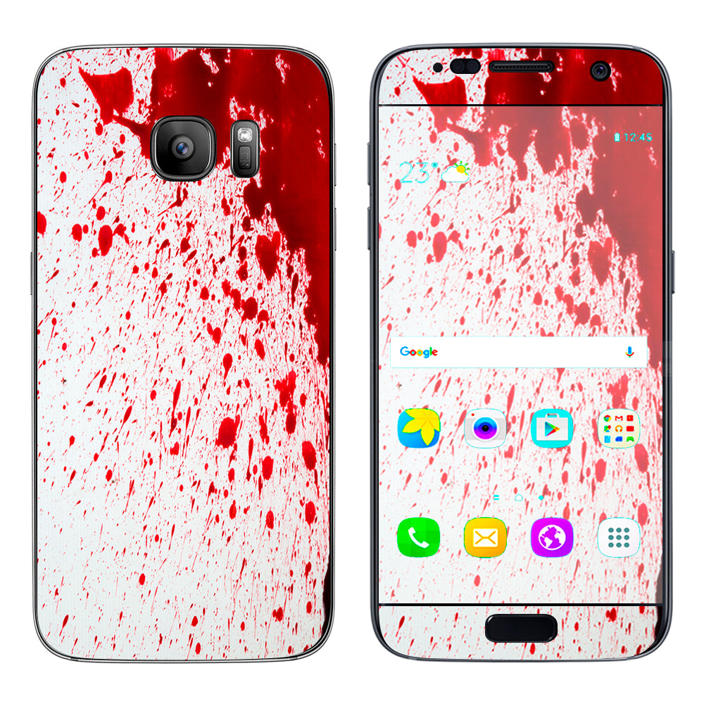  Blood Splatter Dexter Samsung Galaxy S7 Skin