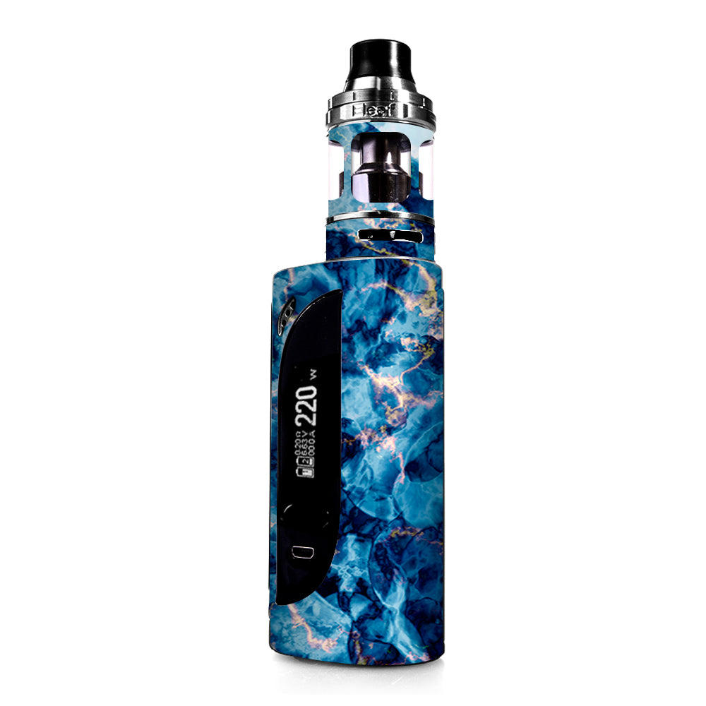  Heavy Blue Gold Marble Granite  eLeaf IKONN 220 Skin