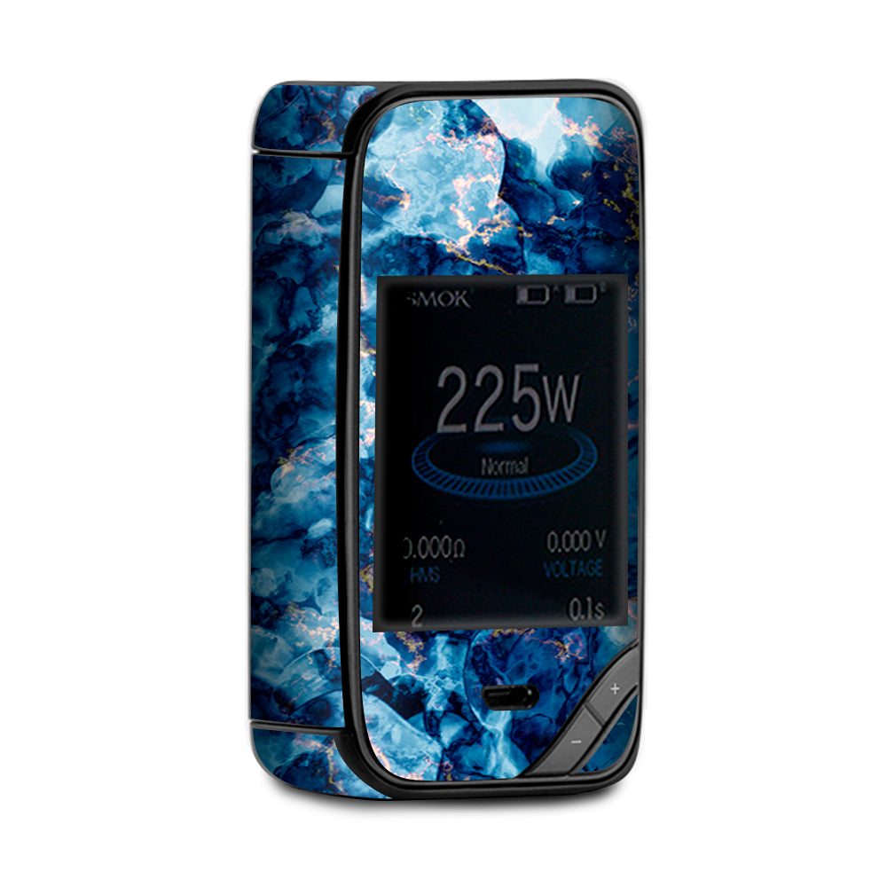  Heavy Blue Gold Marble Granite  X-Priv Smok Skin