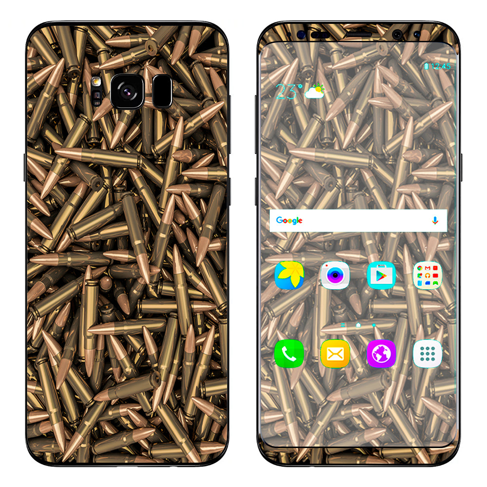  Bullets Ar Rifle Shells Samsung Galaxy S8 Skin
