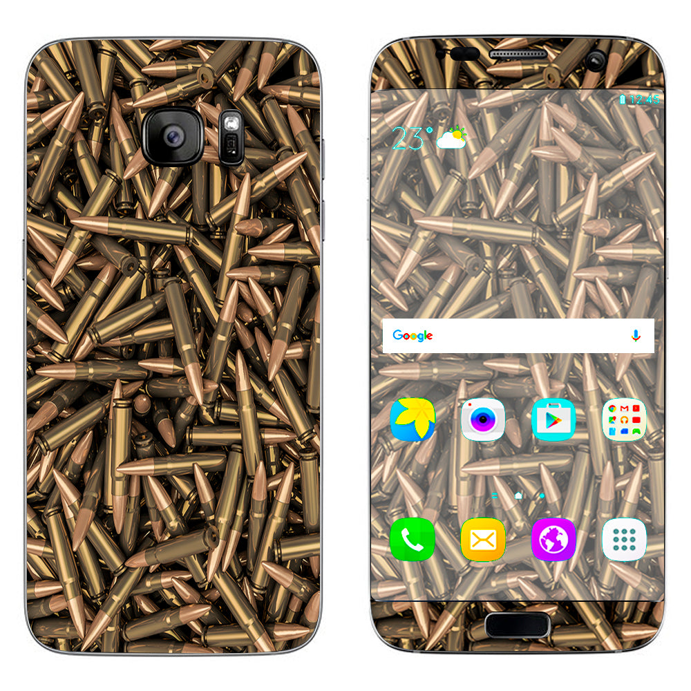  Bullets Ar Rifle Shells Samsung Galaxy S7 Edge Skin