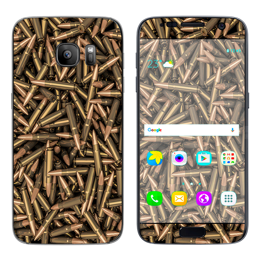  Bullets Ar Rifle Shells Samsung Galaxy S7 Skin