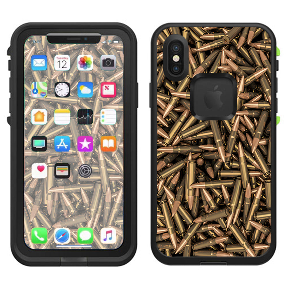  Bullets Ar Rifle Shells Lifeproof Fre Case iPhone X Skin