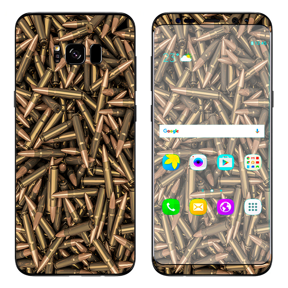 Bullets Ar Rifle Shells Samsung Galaxy S8 Plus Skin