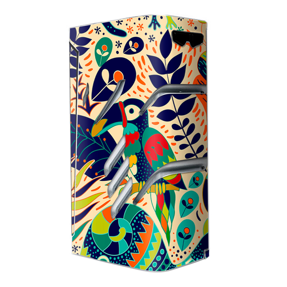  Pop Art Toucan Color Tropical Design Smok T-Priv Skin