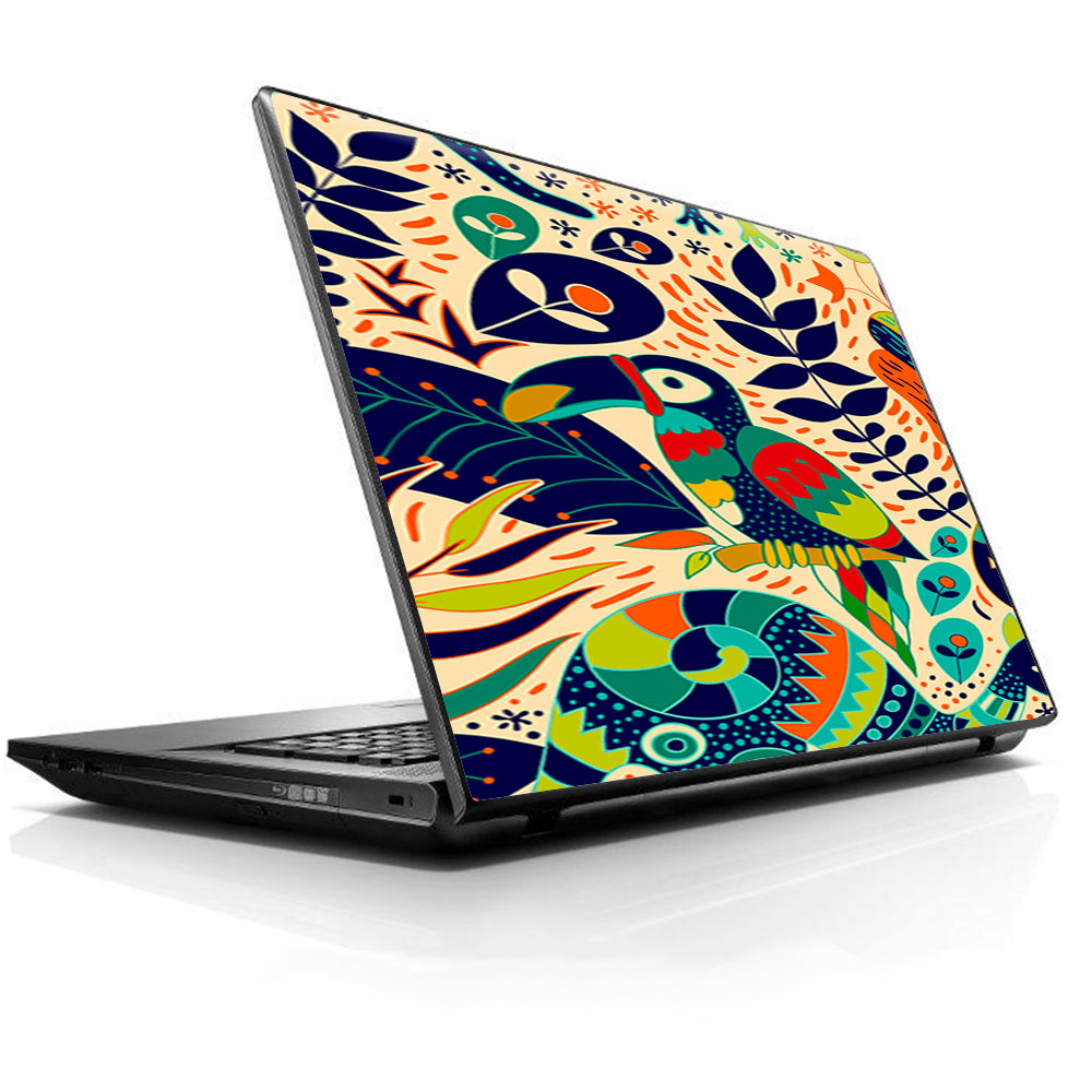  Pop Art Toucan Color Tropical Design HP Dell Compaq Mac Asus Acer 13 to 16 inch Skin