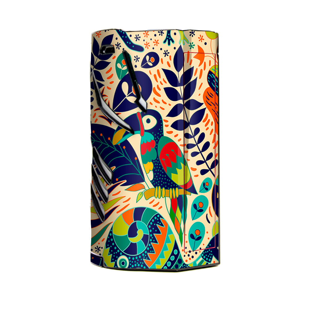  Pop Art Toucan Color Tropical Design T-Priv 3 Smok Skin