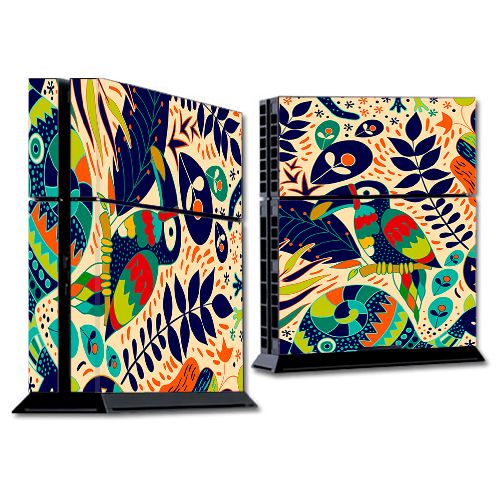  Pop Art Toucan Color Tropical Design Sony Playstation PS4 Skin