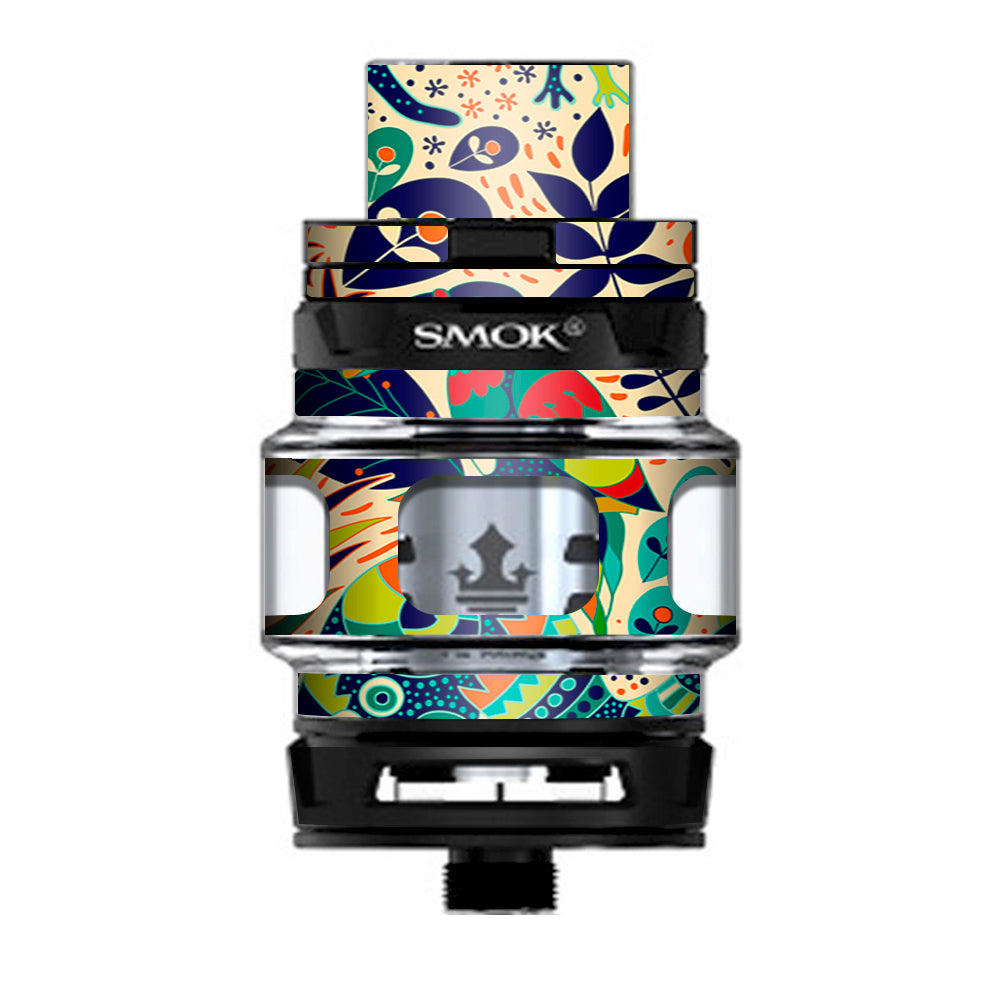  Pop Art Toucan Color Tropical Design Prince TFV12 Tank Smok Skin