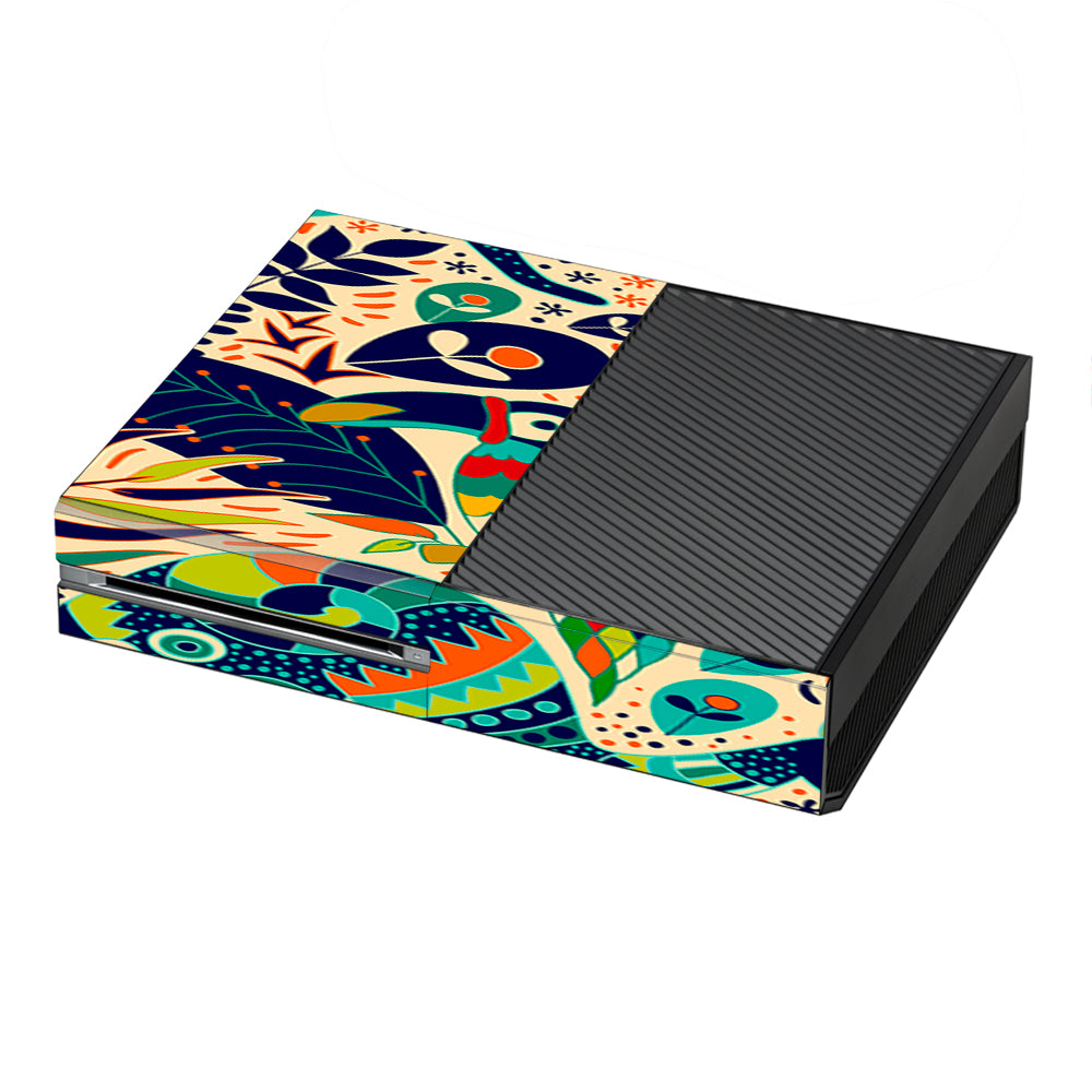  Pop Art Toucan Color Tropical Design Microsoft Xbox One Skin