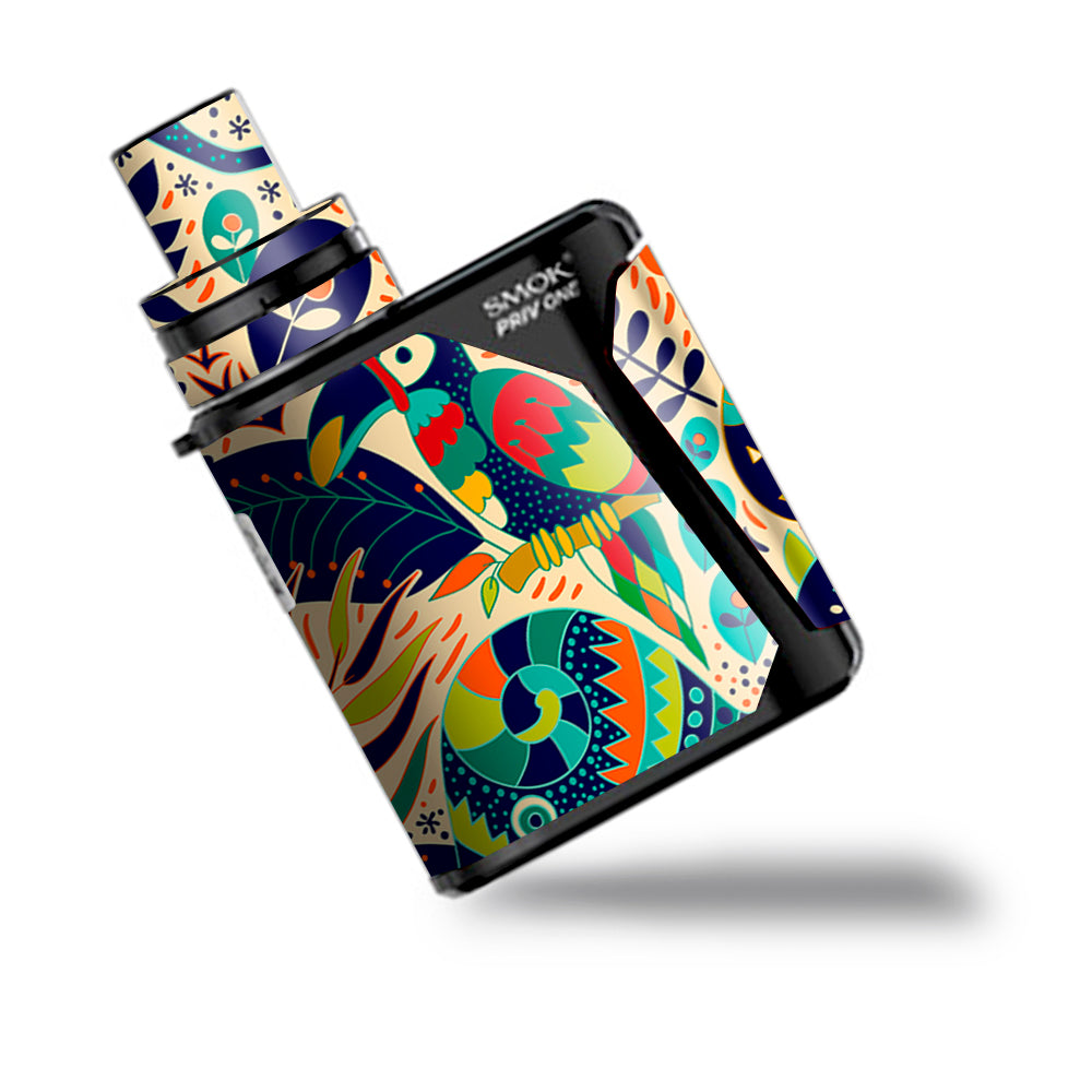  Pop Art Toucan Color Tropical Design Smok Priv One Skin