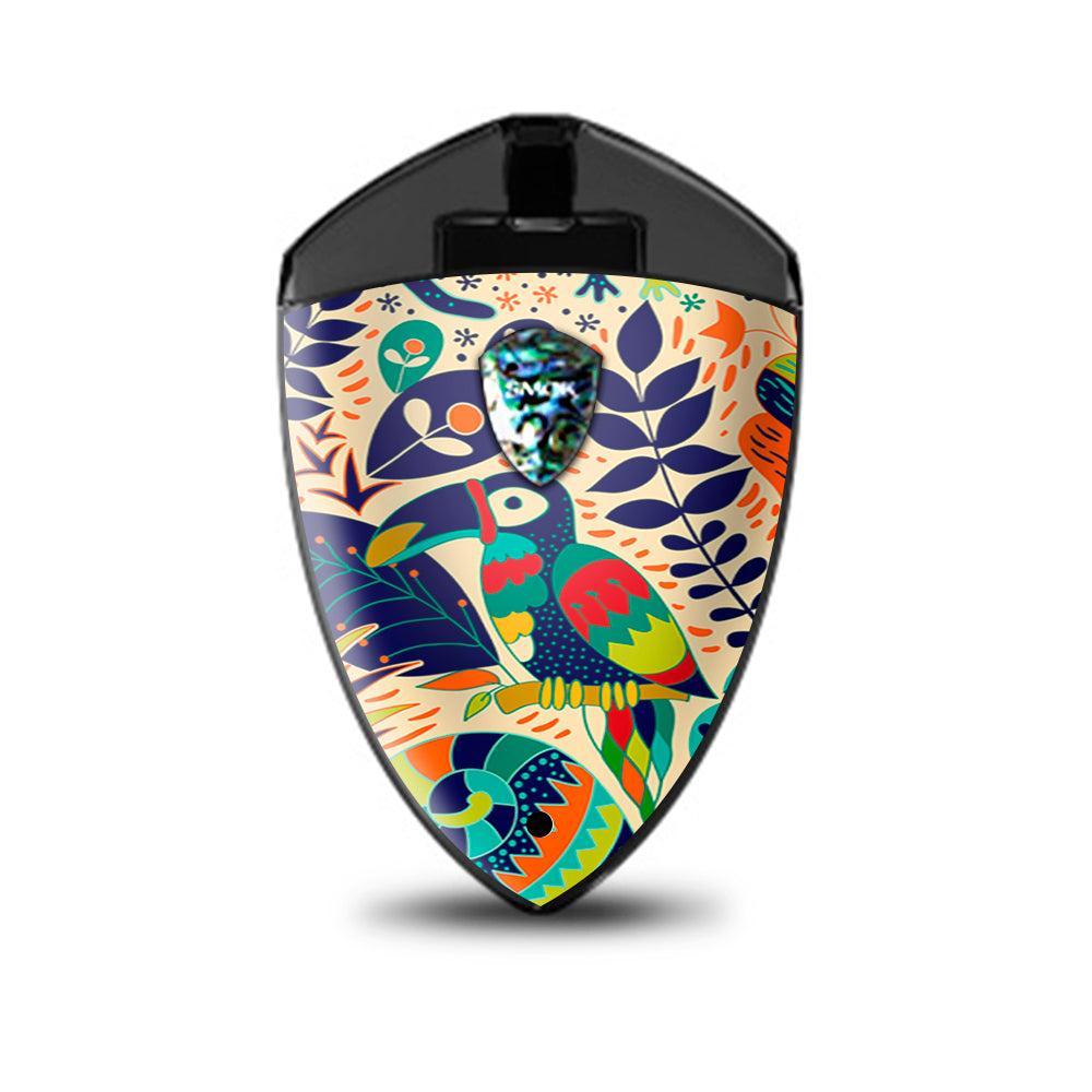  Pop Art Toucan Color Tropical Design Smok Rolo Badge Skin