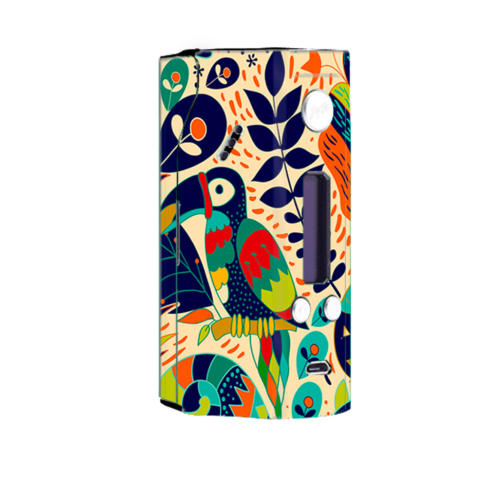  Pop Art Toucan Color Tropical Design Wismec Reuleaux RX200 Skin