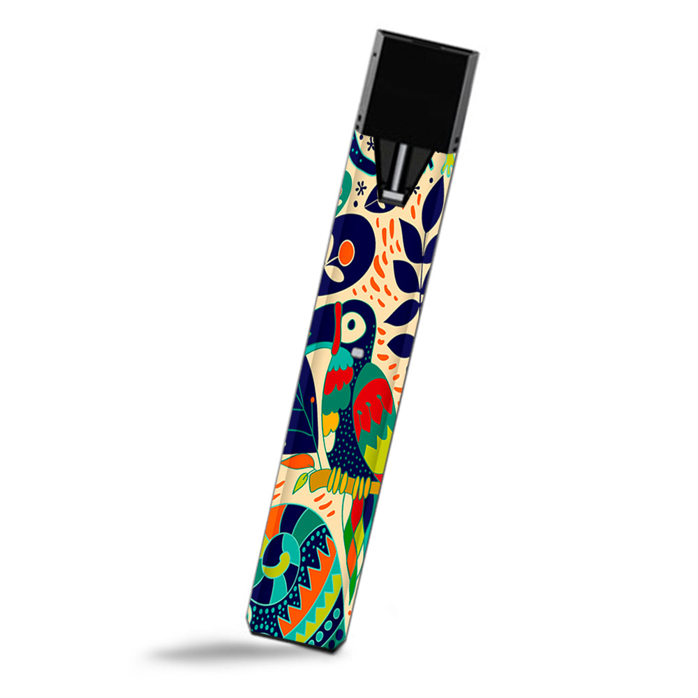  Pop Art Toucan Color Tropical Design Smok Fit Ultra Portable Skin