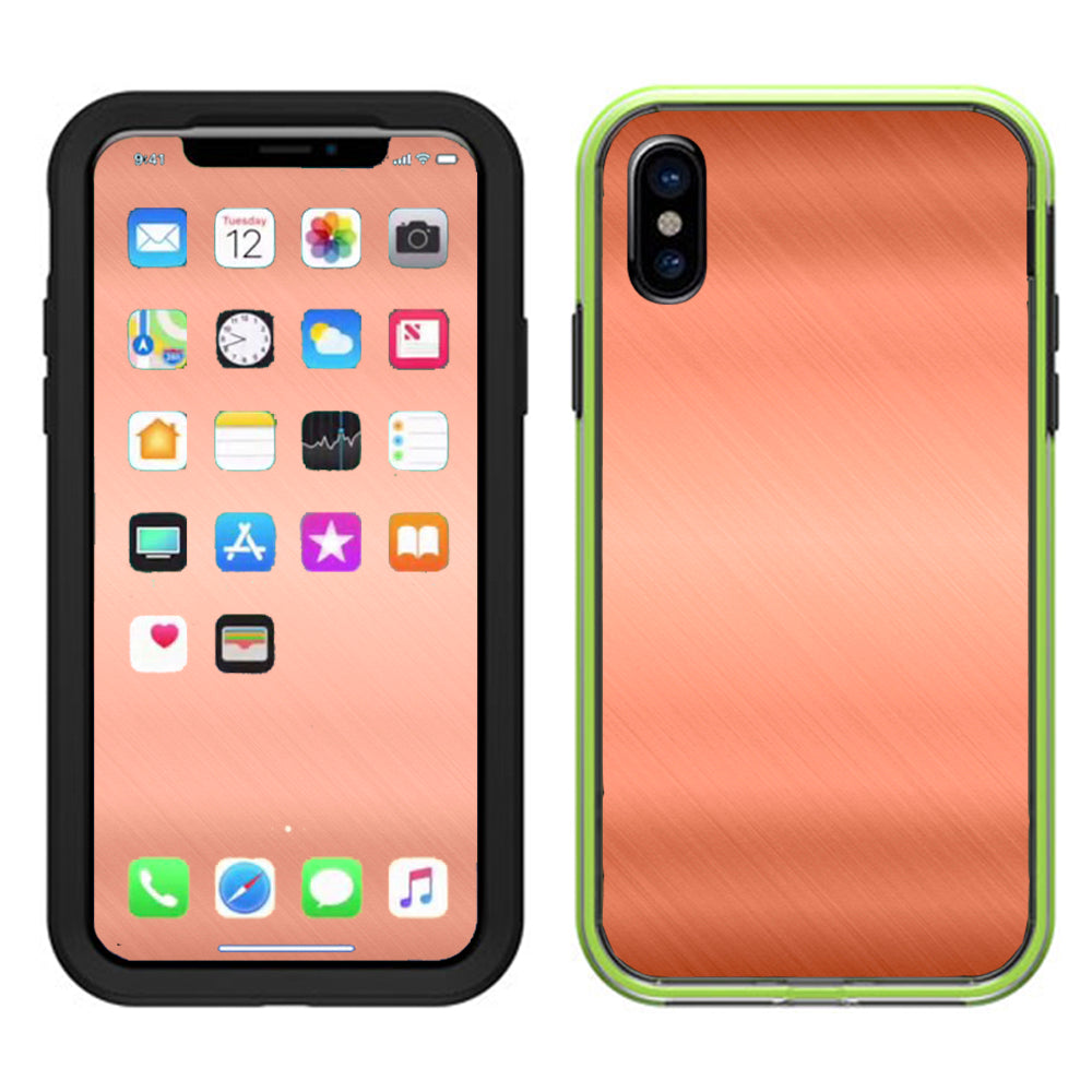  Copper Panel  Lifeproof Slam Case iPhone X Skin