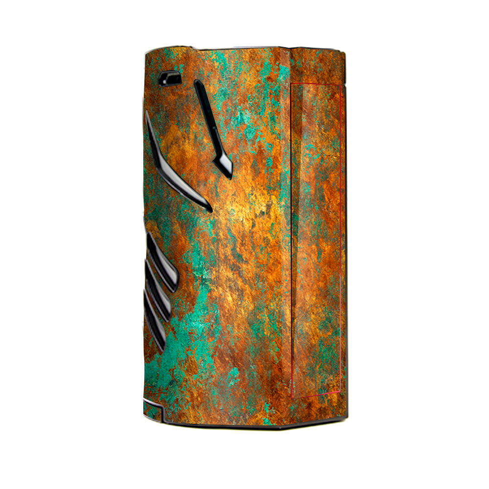  Copper Patina Metal Panel T-Priv 3 Smok Skin