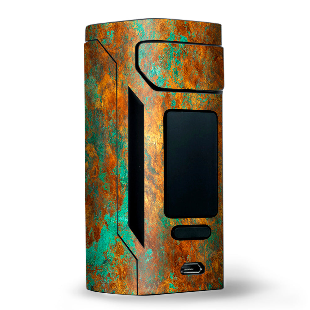  Copper Patina Metal Panel Wismec RX2 20700 Skin