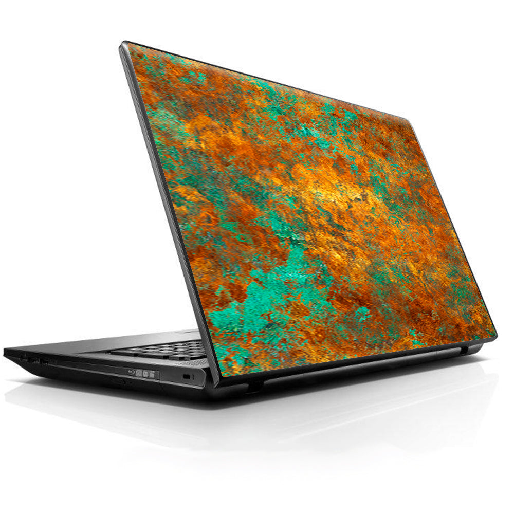  Copper Patina Metal Panel HP Dell Compaq Mac Asus Acer 13 to 16 inch Skin