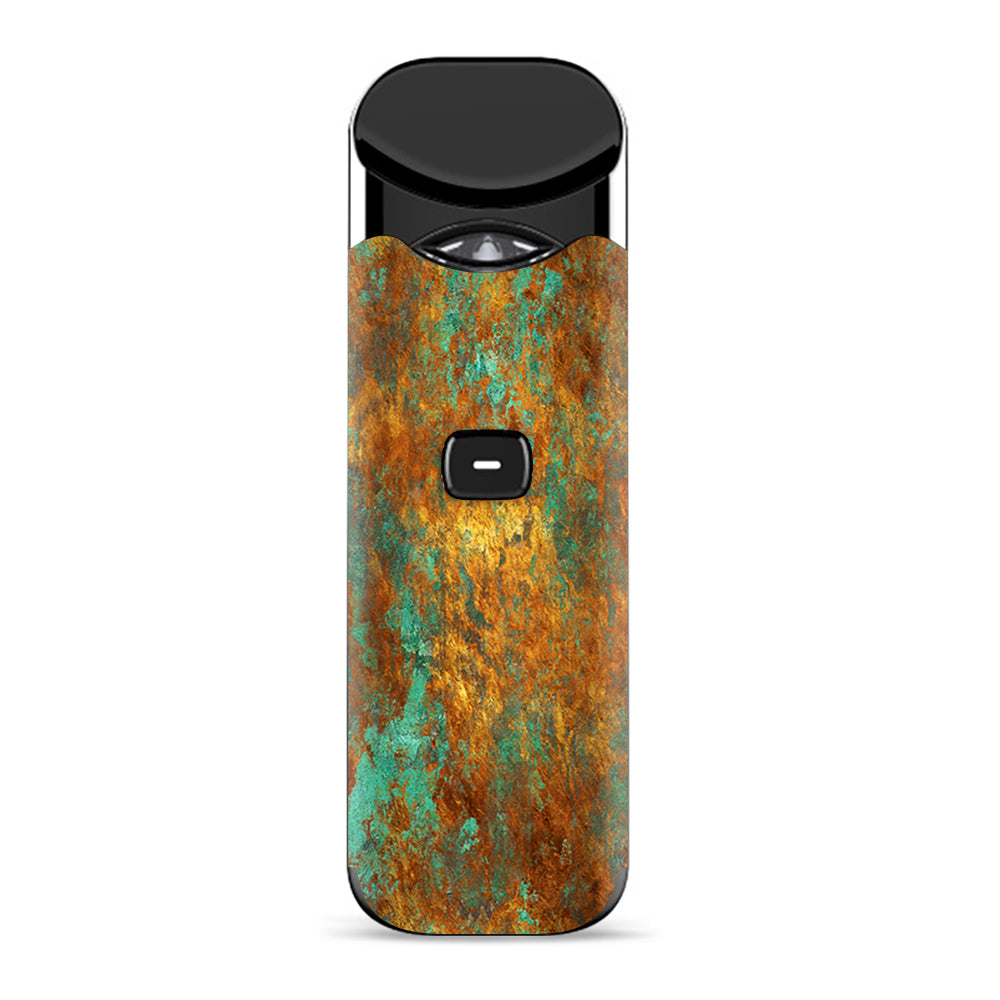  Copper Patina Metal Panel Smok Nord Skin