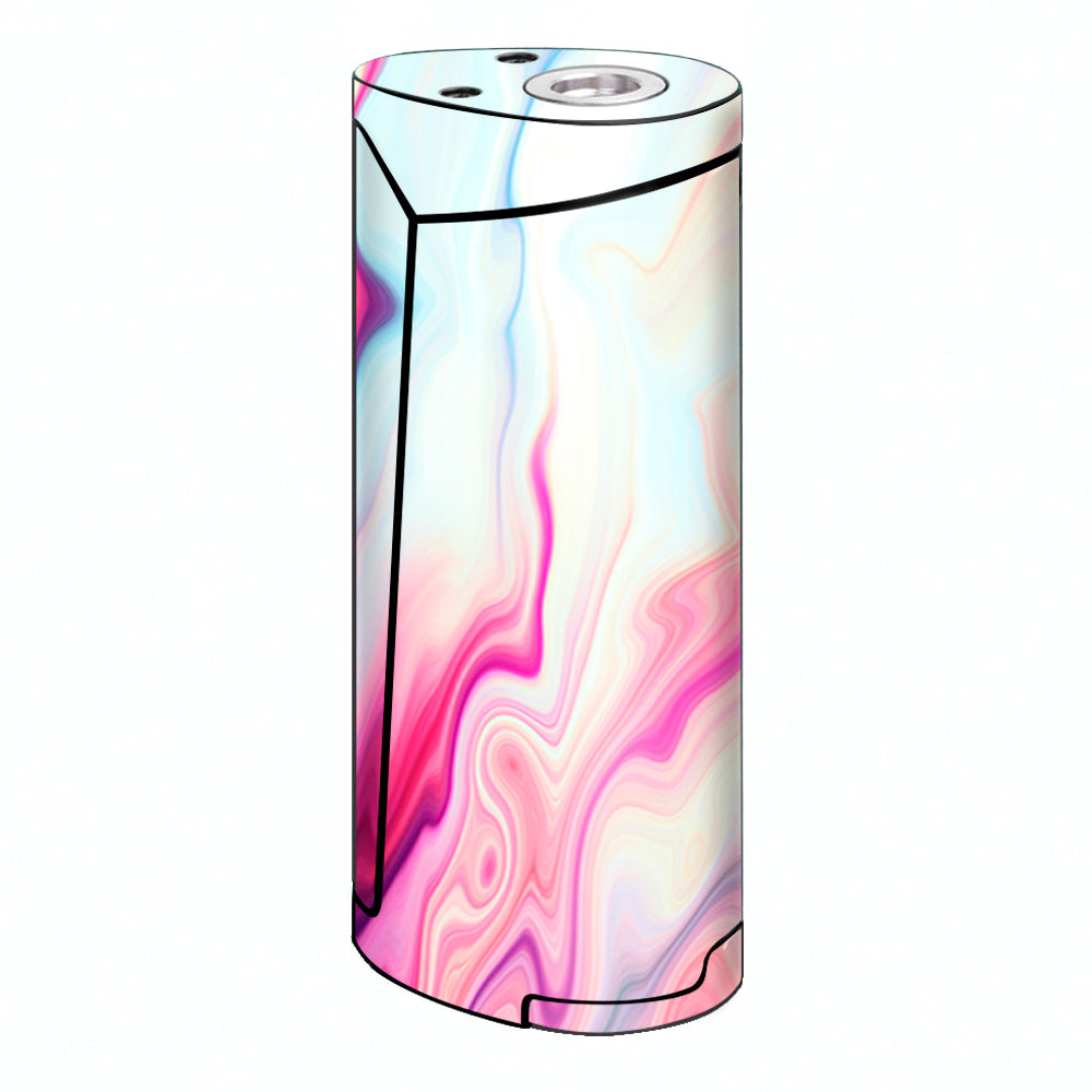  Pink Marble Glass Pastel Smok Priv V8 Skin