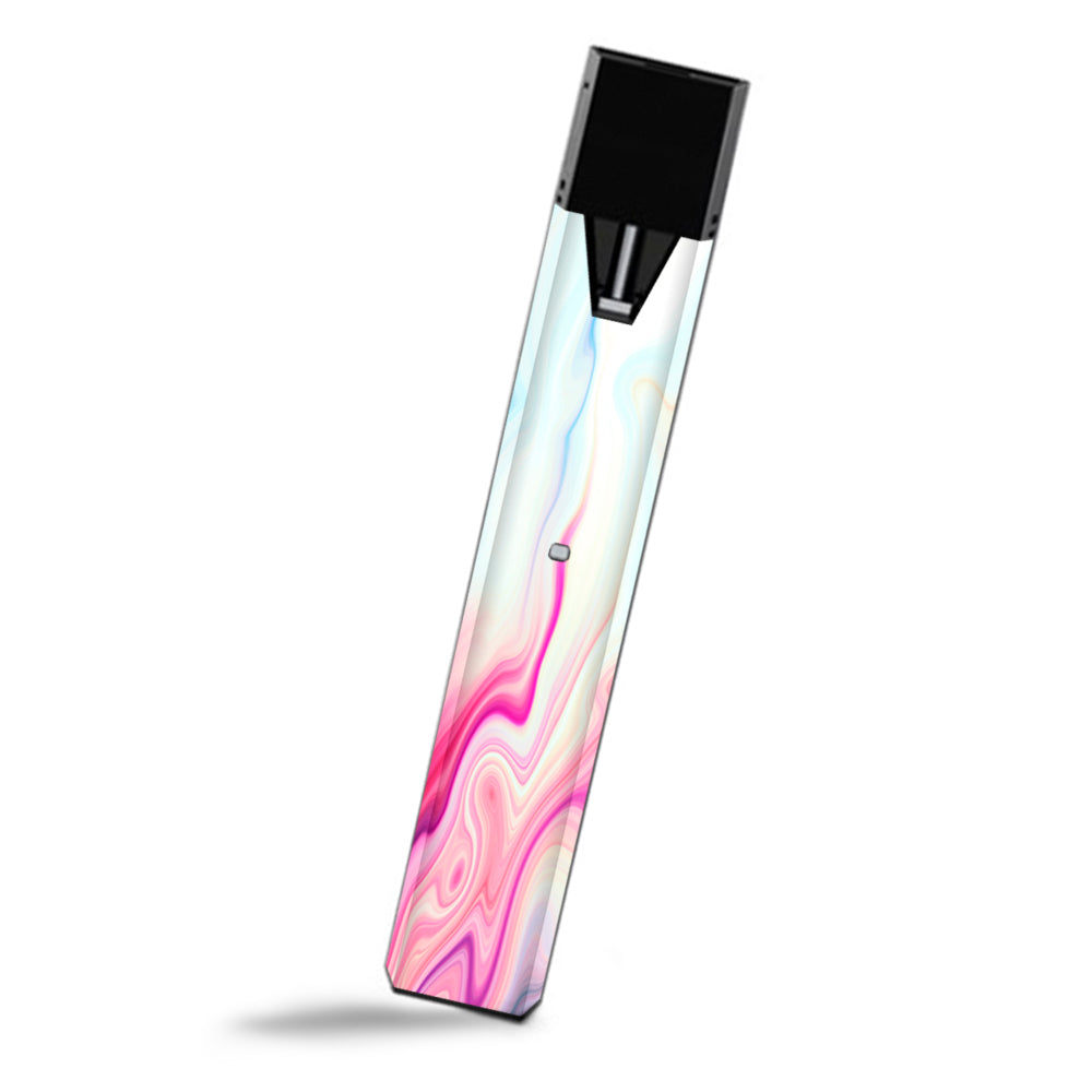  Pink Marble Glass Pastel Smok Fit Ultra Portable Skin