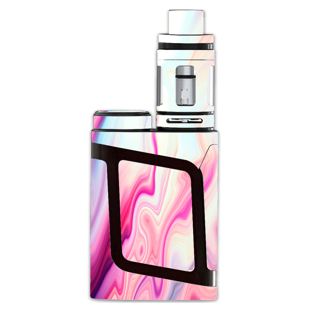  Pink Marble Glass Pastel Smok AL85 Skin