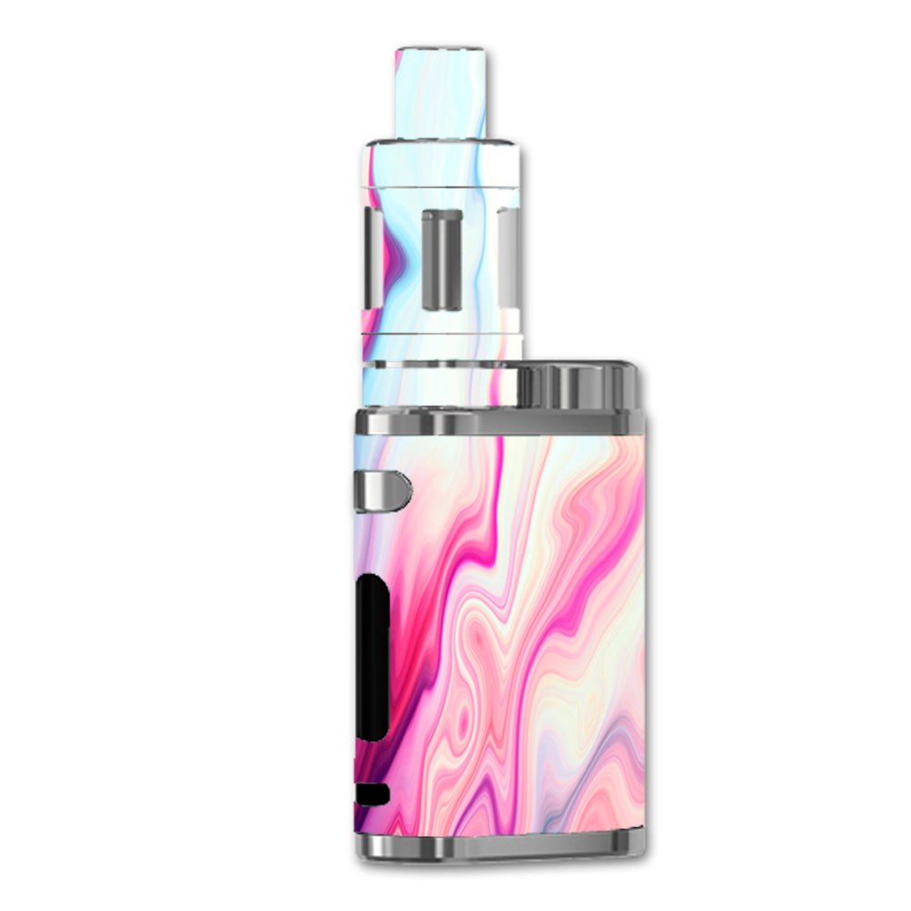  Pink Marble Glass Pastel eLeaf iStick Pico 75w Skin