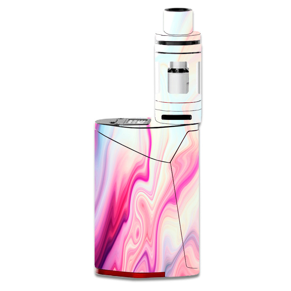  Pink Marble Glass Pastel Smok GX350 Skin