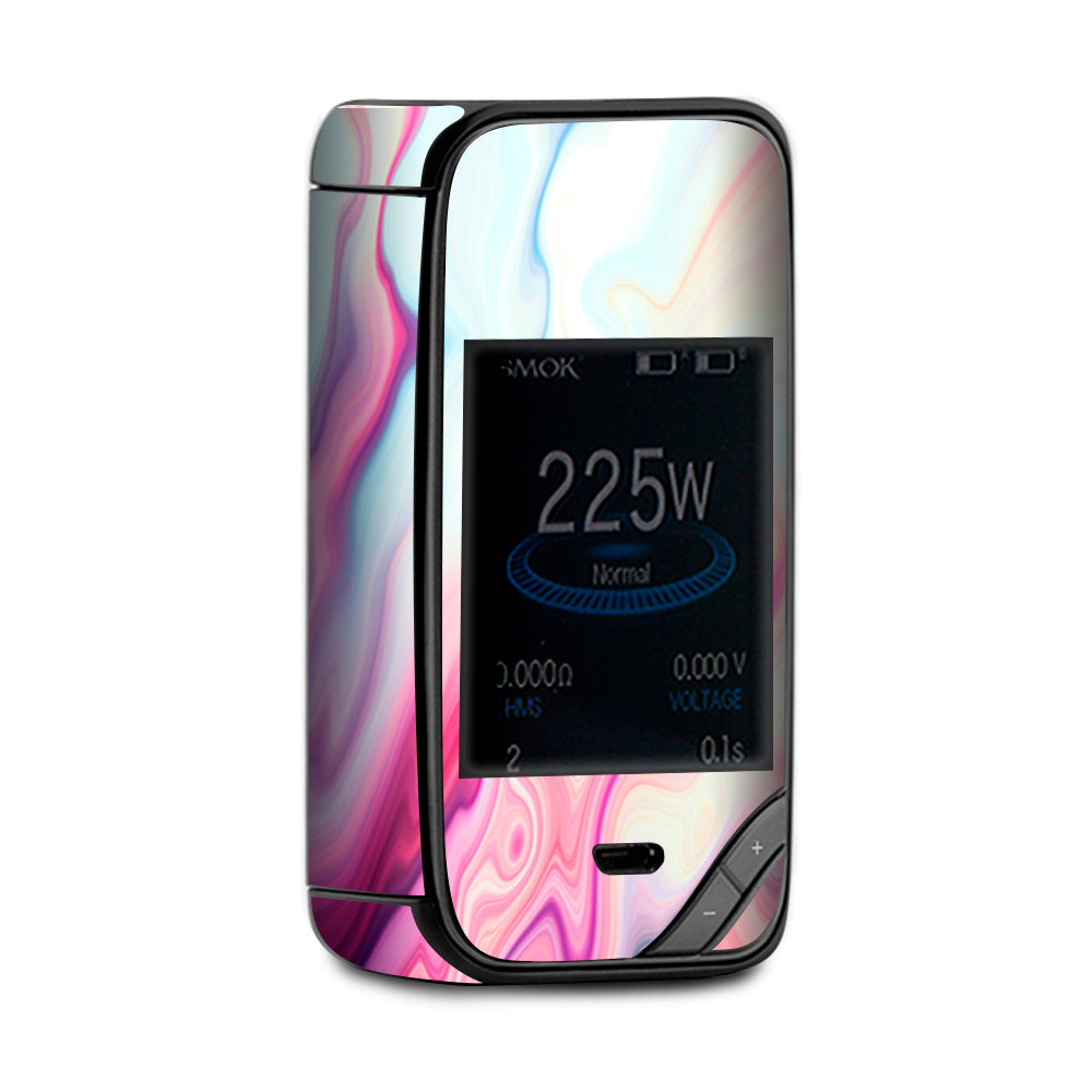  Pink Marble Glass Pastel X-Priv Smok Skin