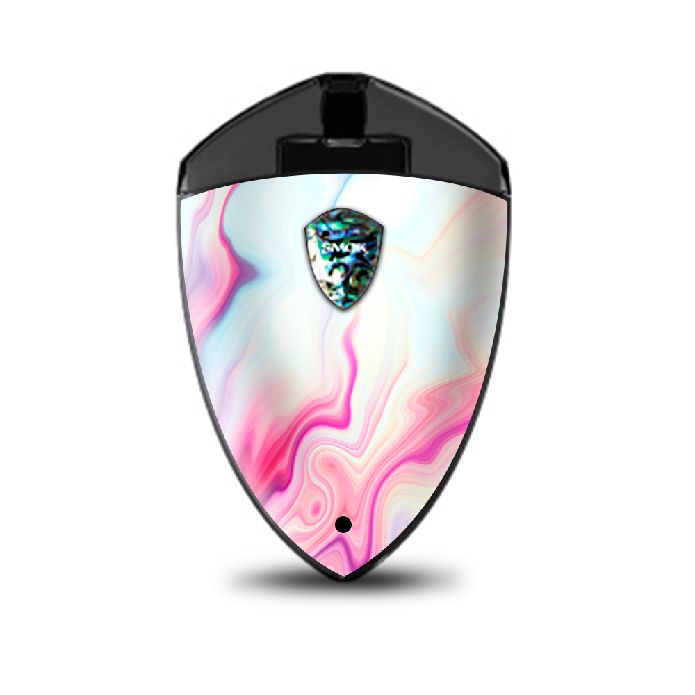  Pink Marble Glass Pastel Smok Rolo Badge Skin