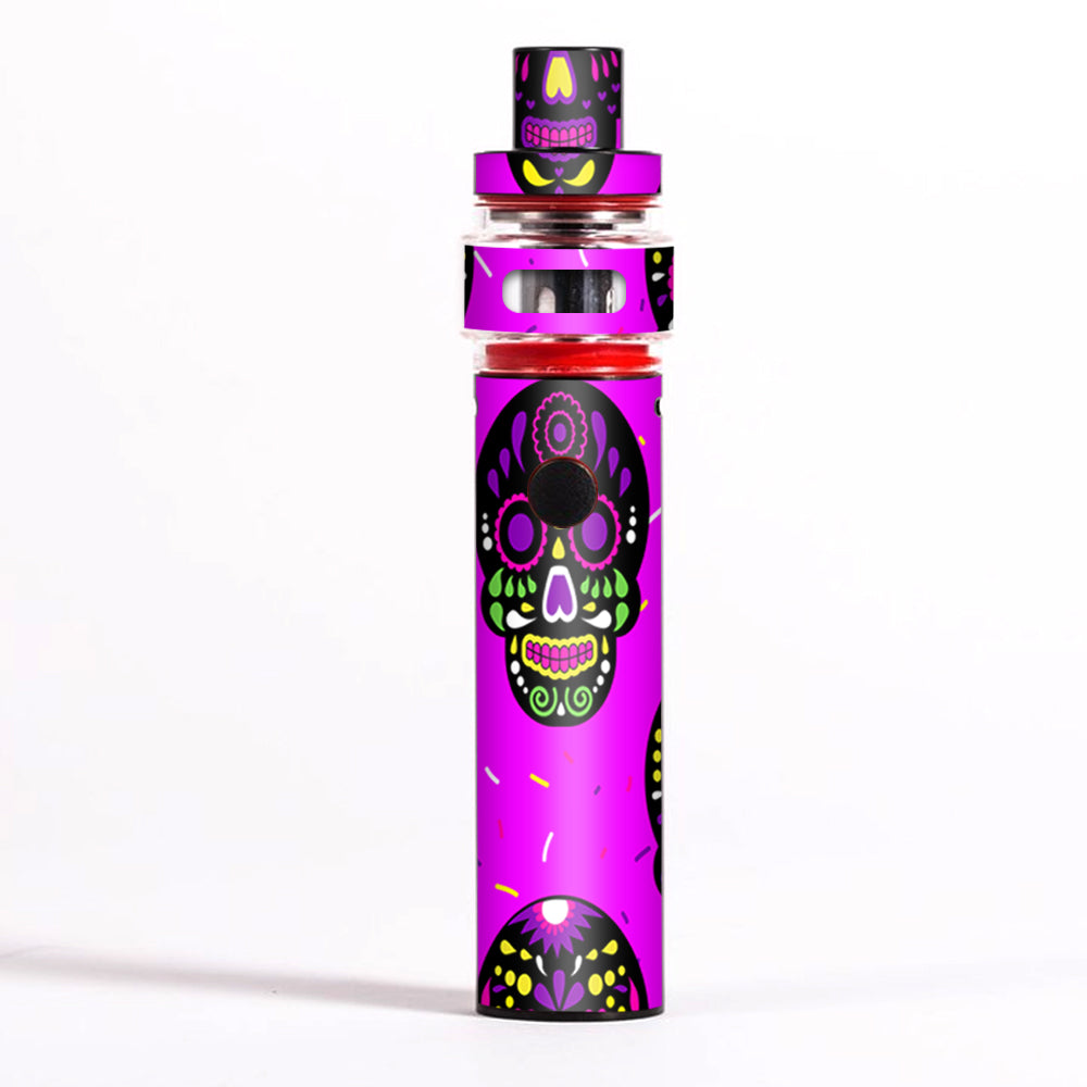  Pink Sugar Skulls Dia De Los Muertos Smok Pen 22 Light Edition Skin