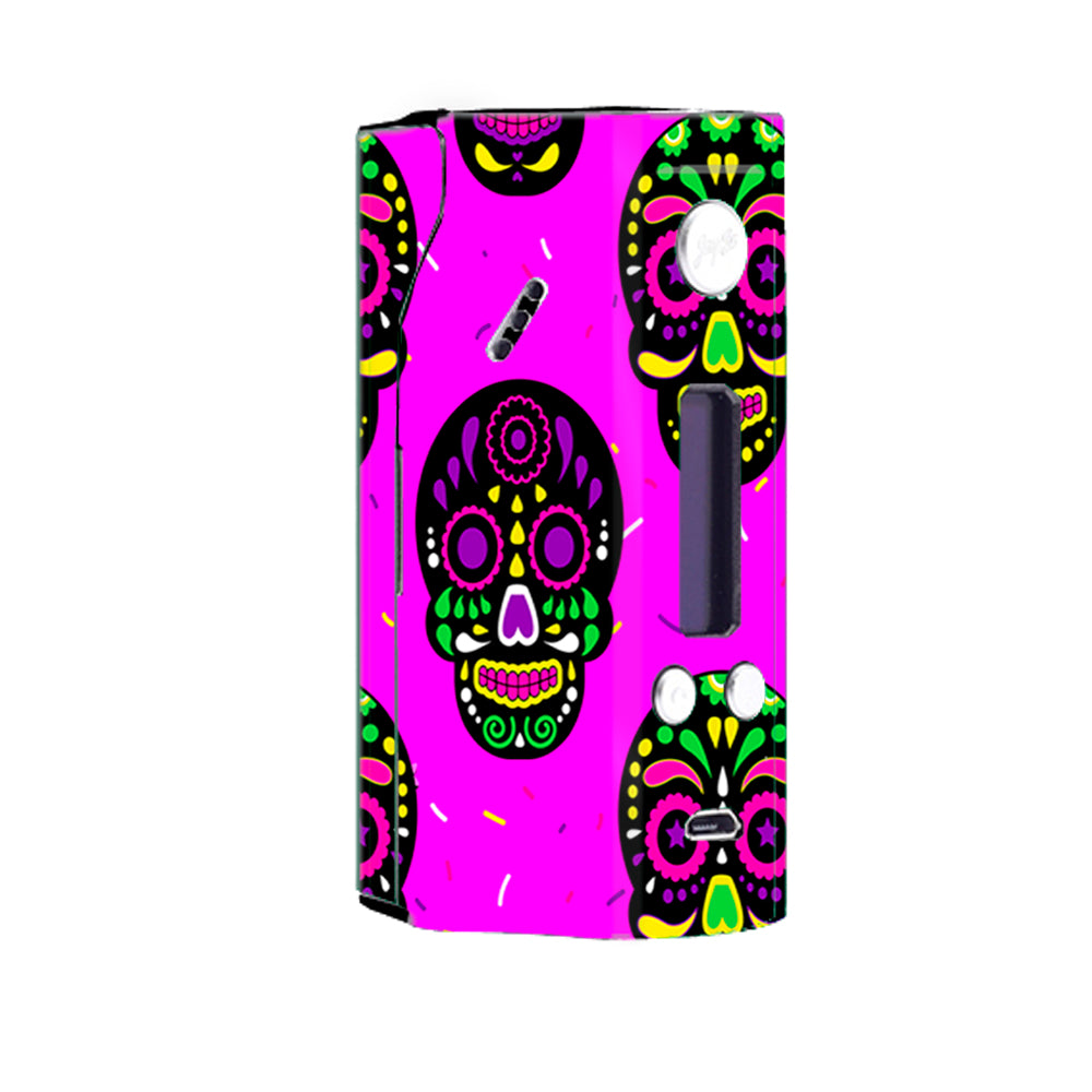  Pink Sugar Skulls Dia De Los Muertos Wismec Reuleaux RX200 Skin