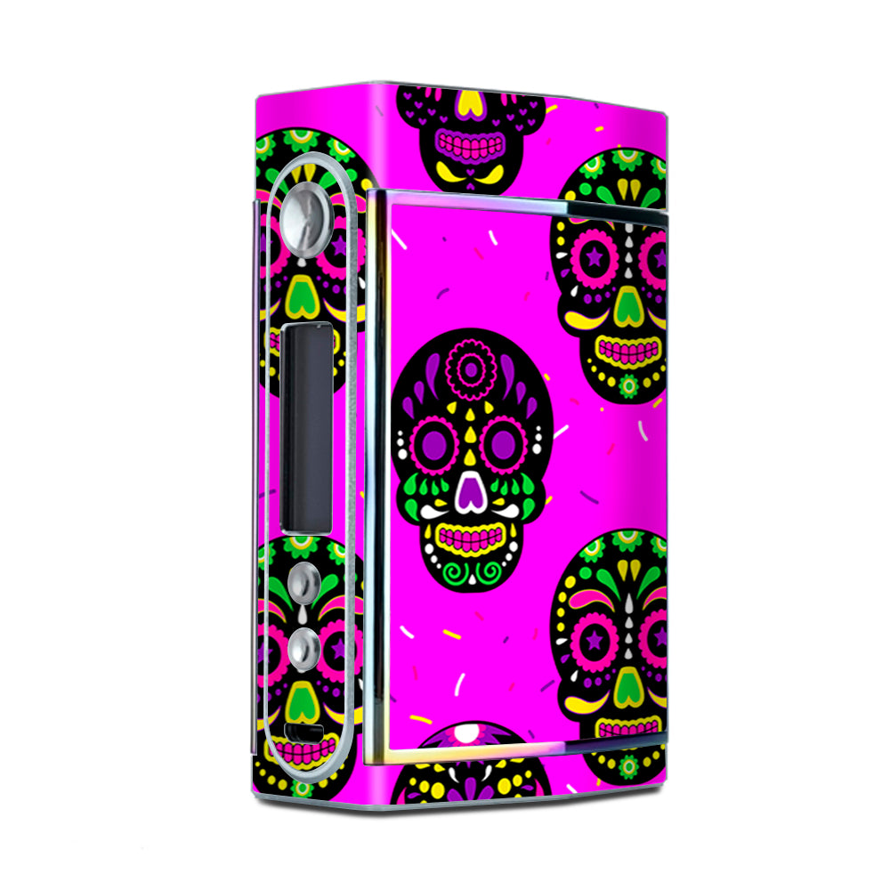  Pink Sugar Skulls Dia De Los Muertos Too VooPoo Skin