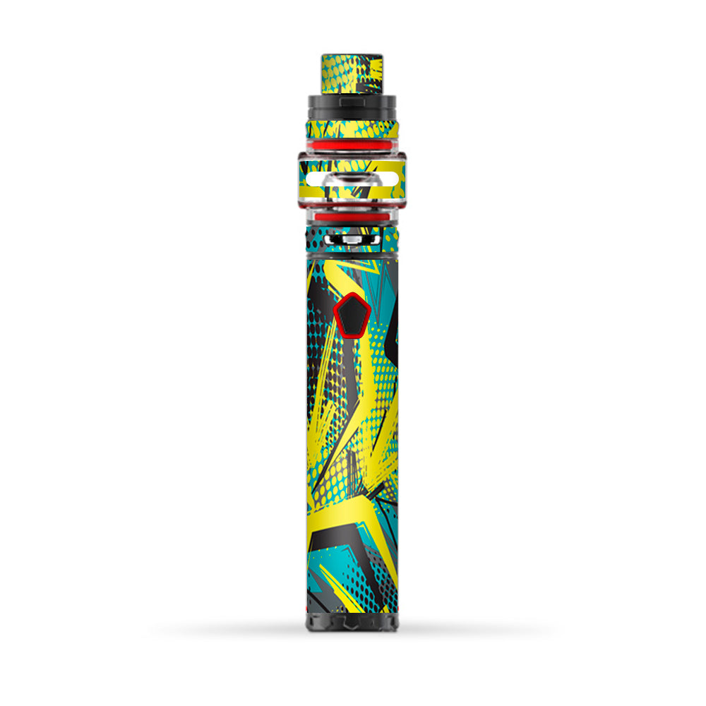 Skin Decal for Smok Stick Baby Prince Vape / Yellow Blue Pop Art Arrows itsaskin.com Skin Decal for Smok Stick Baby Prince Vape / Yellow Blue Pop Art Arrows itsaskin.com