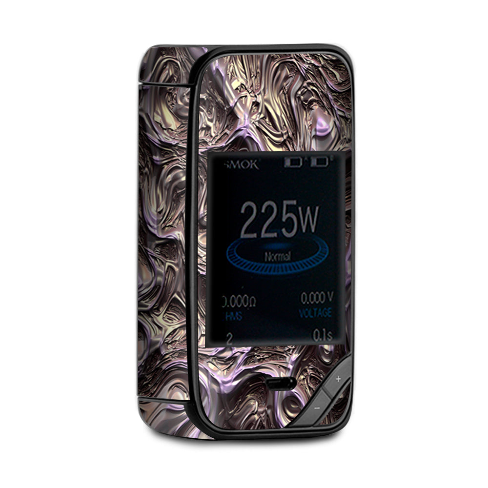  Molten Melted Metal Liquid Formed Terminator X-Priv Smok Skin