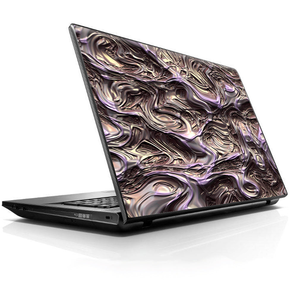  Molten Melted Metal Liquid Formed Terminator HP Dell Compaq Mac Asus Acer 13 to 16 inch Skin