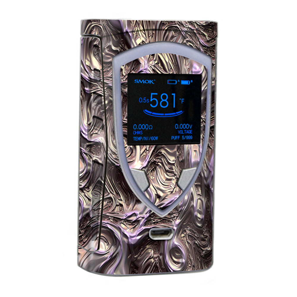  Molten Melted Metal Liquid Formed Terminator Smok Pro Color Skin