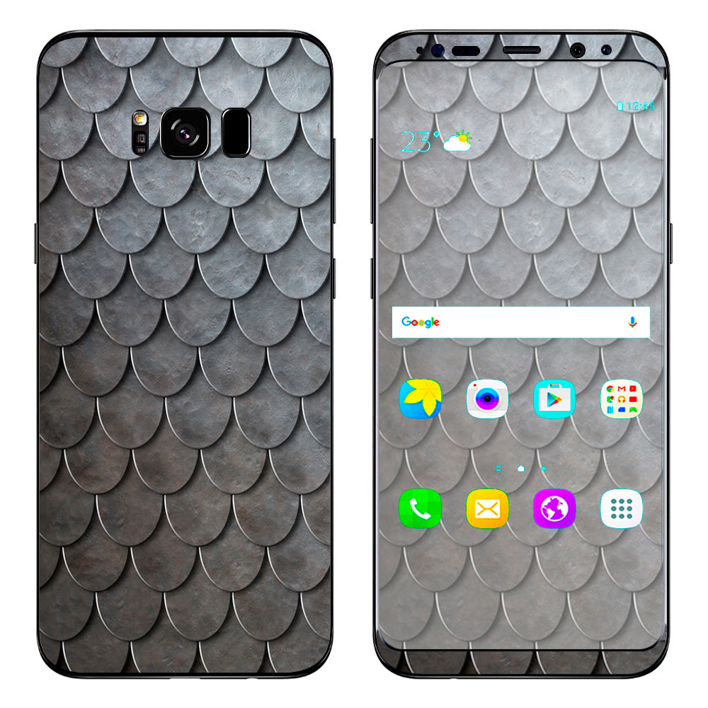  Metal Mermaid Fish Scales Samsung Galaxy S8 Plus Skin