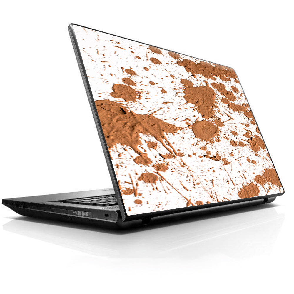  Mud Splatter Dirty Dirt HP Dell Compaq Mac Asus Acer 13 to 16 inch Skin