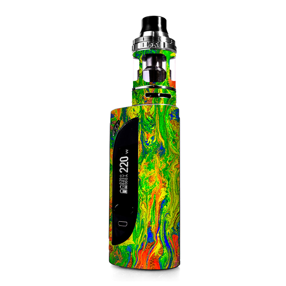  Green Trippy Color Mix Psychedelic eLeaf IKONN 220 Skin