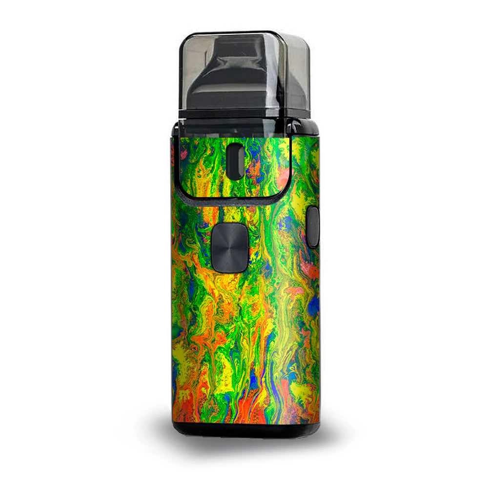  Green Trippy Color Mix Psychedelic Aspire Breeze 2 Skin