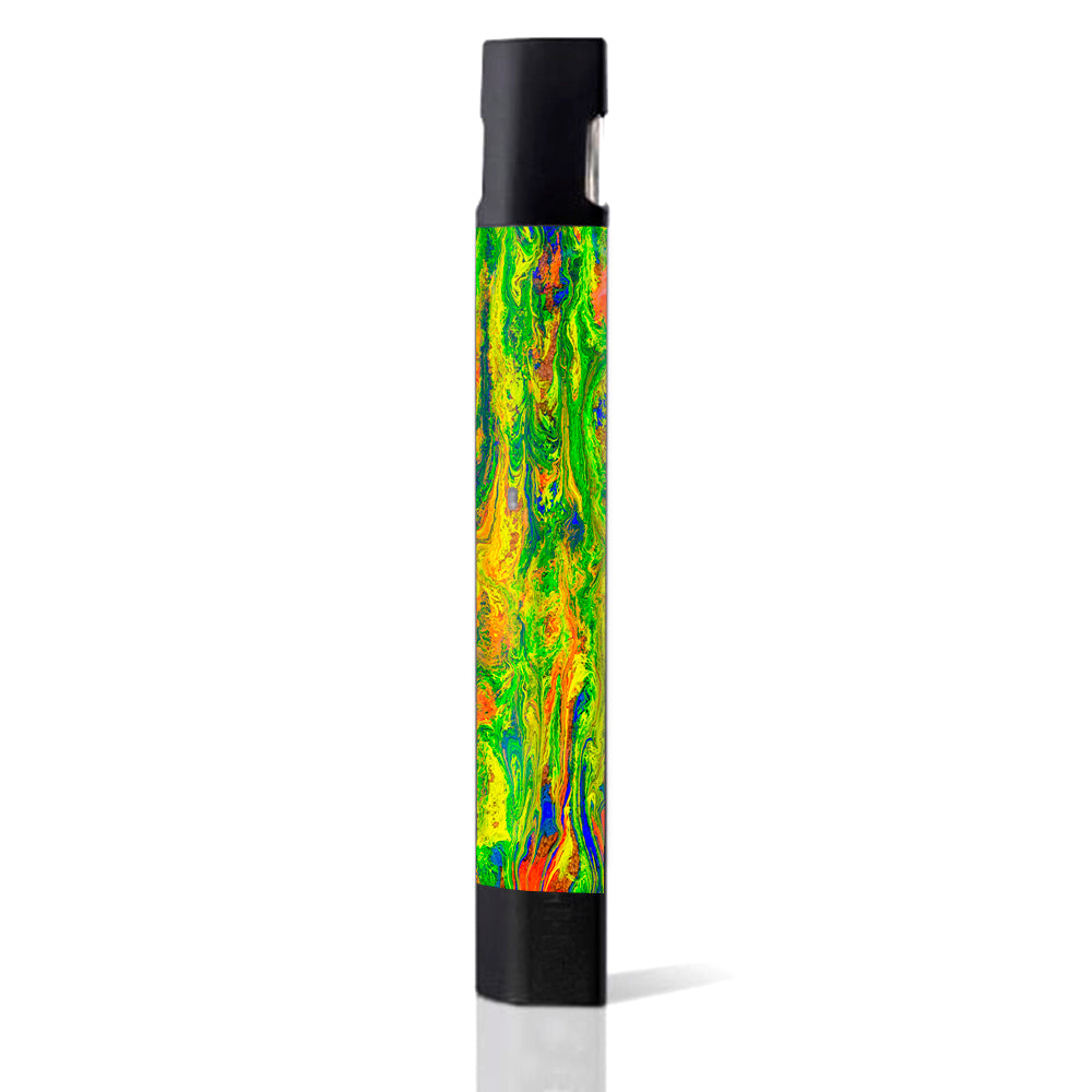  Green Trippy Color Mix Psychedelic Phix Skin