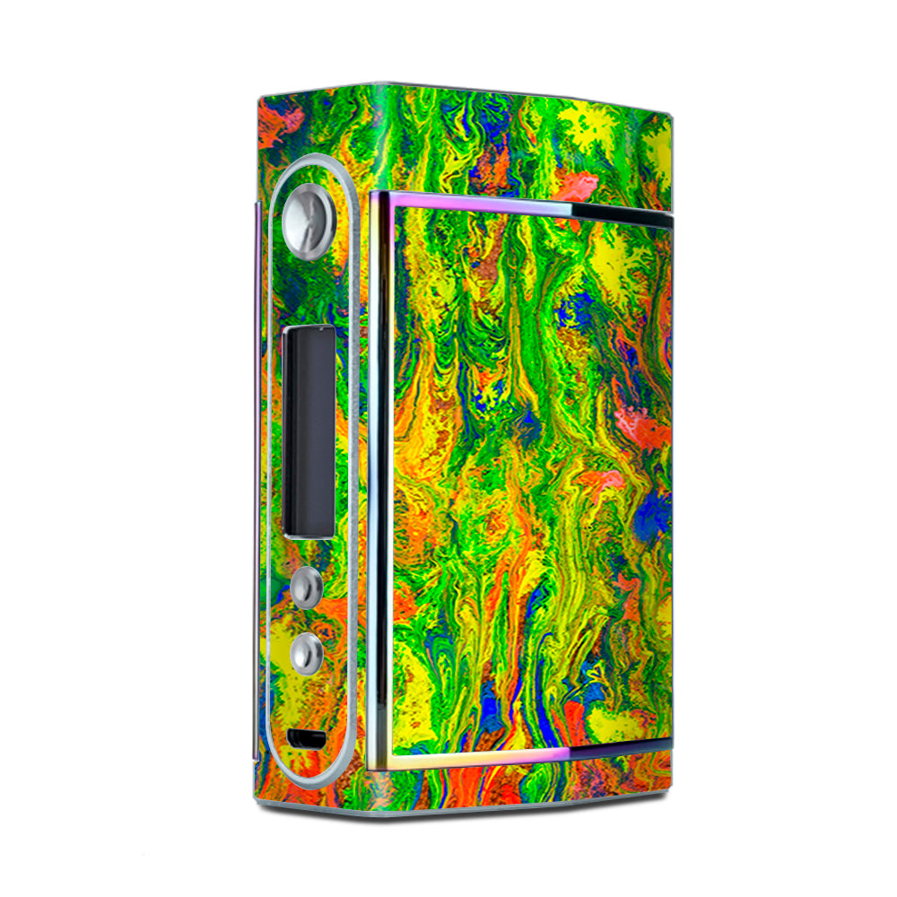  Green Trippy Color Mix Psychedelic Too VooPoo Skin