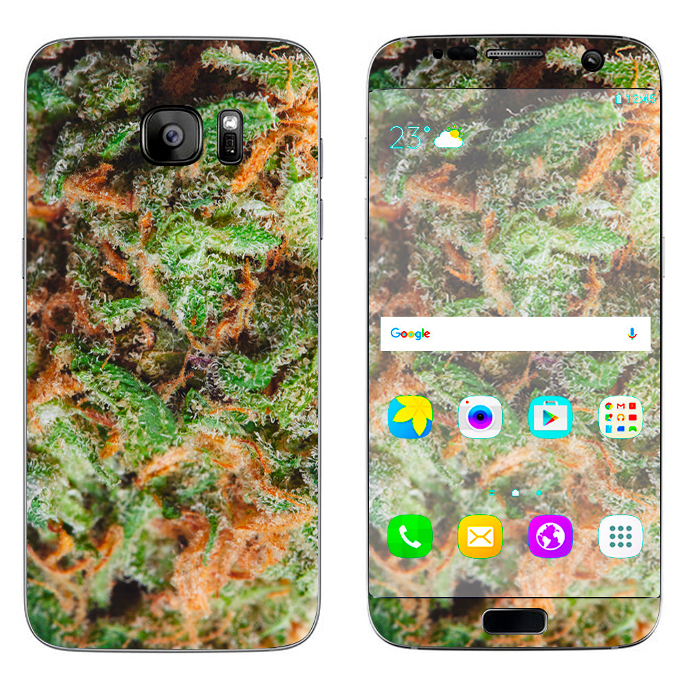  Nug Bud Weed Maijuana Samsung Galaxy S7 Edge Skin