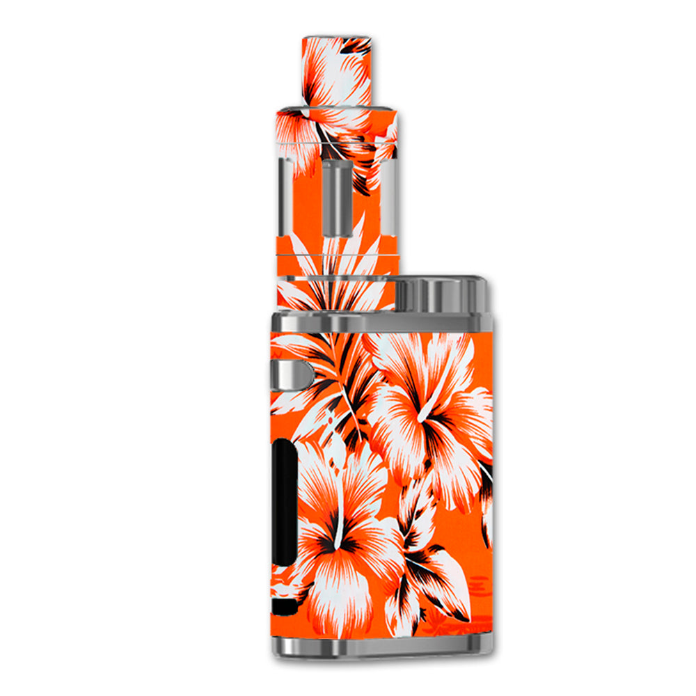  Orange Tropical Hibiscus Flowers eLeaf iStick Pico 75w Skin
